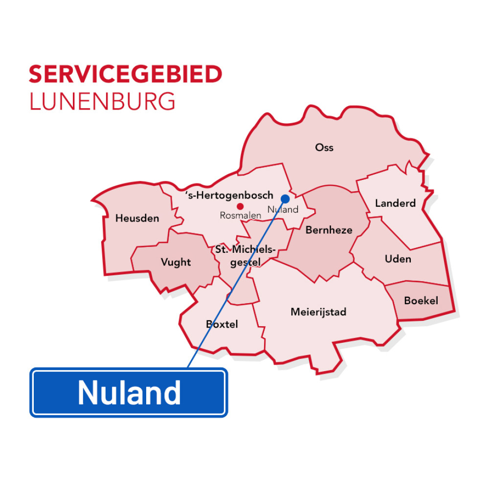 Servicegebied Nuland