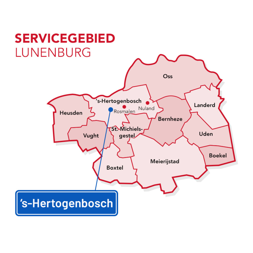 Servicegebied Den Bosch