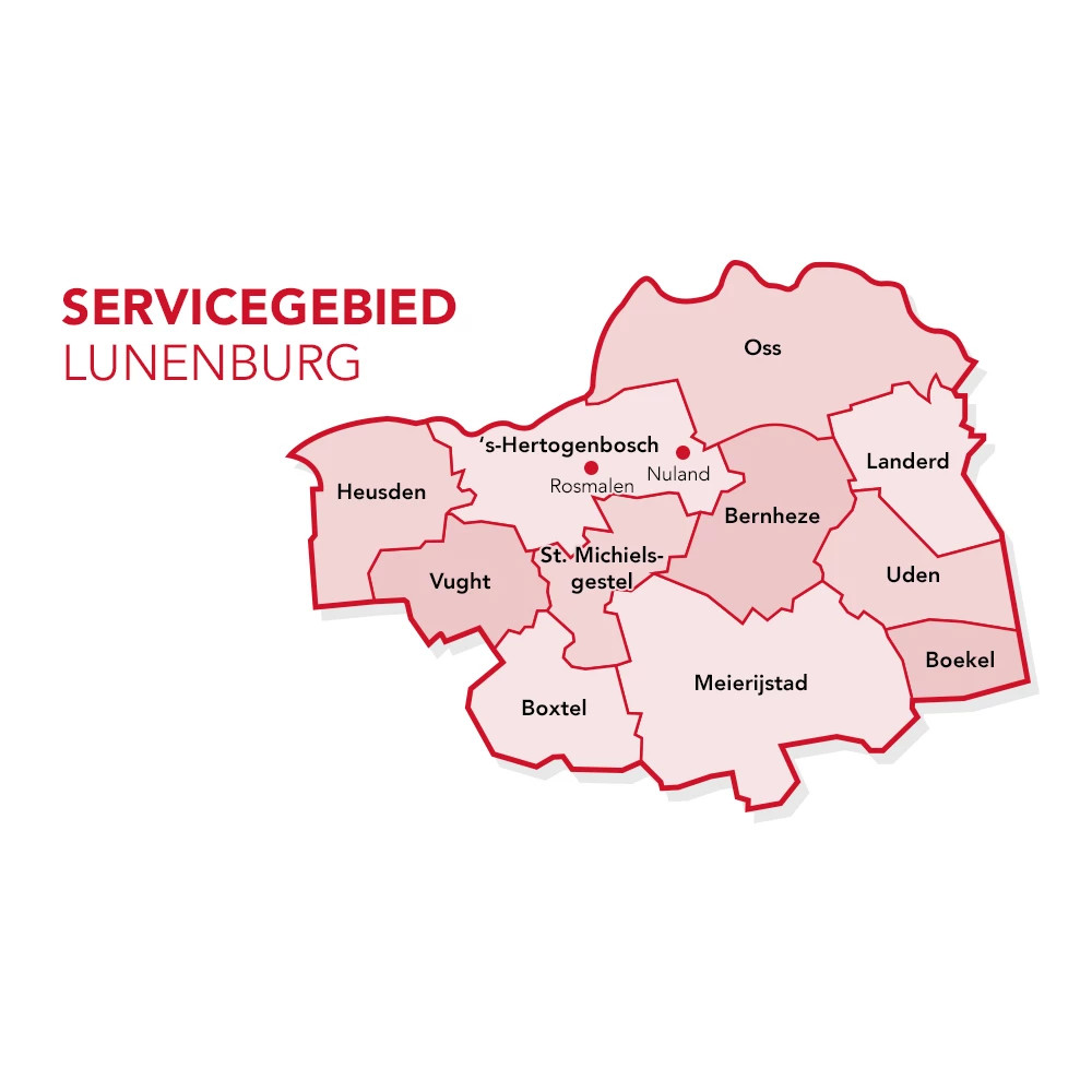 Servicegebied Lunenburg