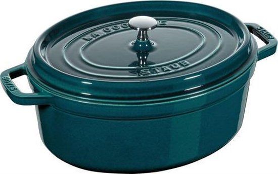 Staub braadpan Cocotte , ovaal 31 cm - la Mer
