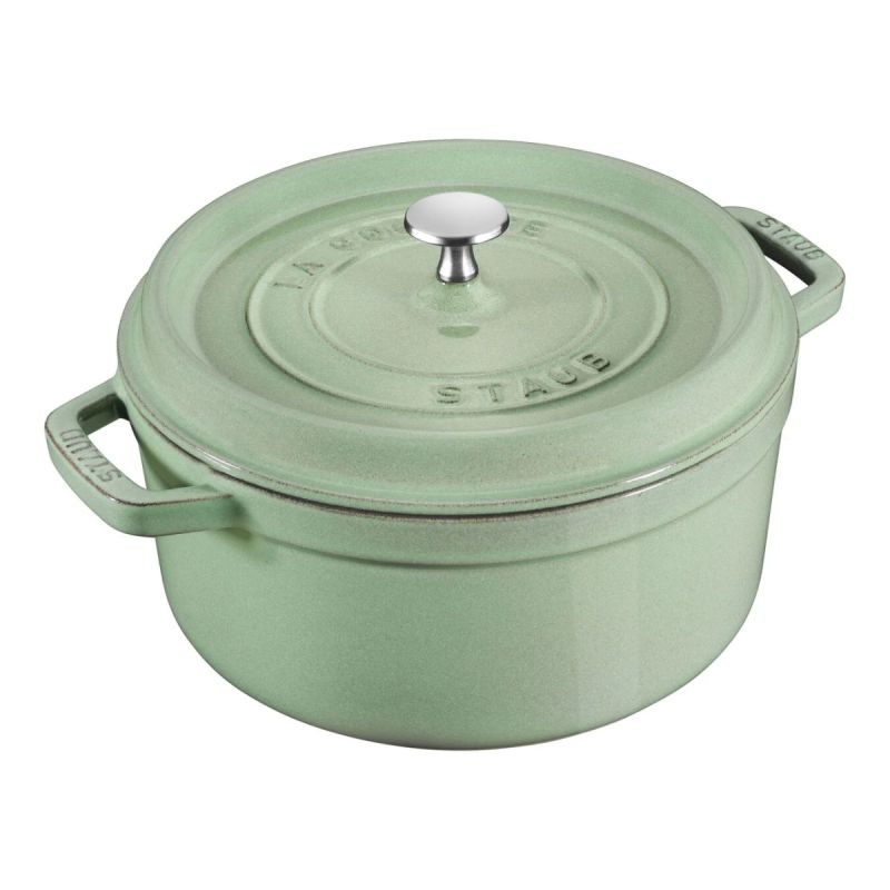 Staub GIETIJZEREN BRAADPAN 24 CM / 3,8 L, ROND, SALIE