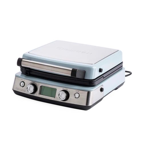 GreenPan wafelijzer blauw