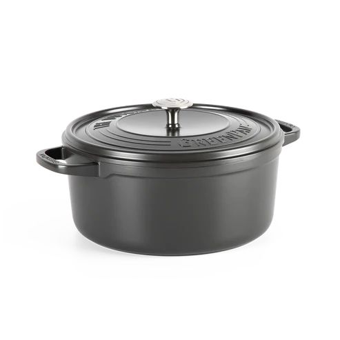 GreenPan Braadpan Zwart 22 cm - pan voorkant