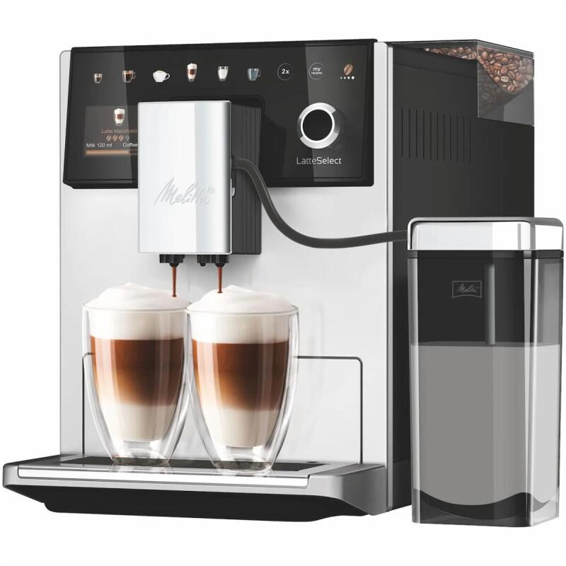 Melitta volautomatische koffiemachine bonen LATTE SELECT F630-211