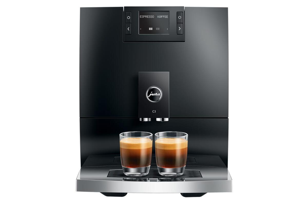 JURA volautomatische koffiemachine bonen C3 Piano Black (EA)