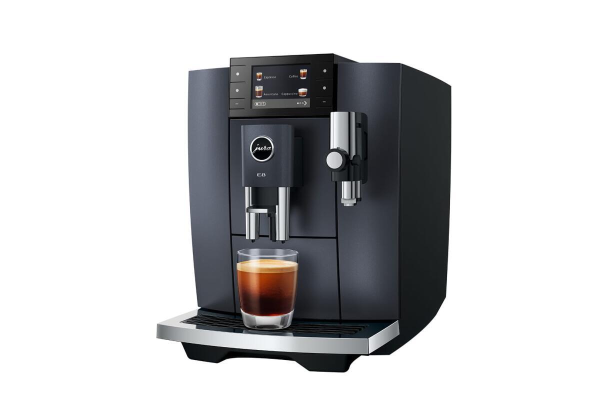 JURA volautomatische koffiemachine bonen E8 Cosmic black (ED)